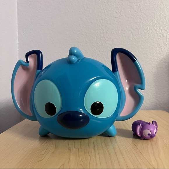 Disney Other - STITCH TSUM TSUM Carrying Caddie with removable Carrier Blue Plastic